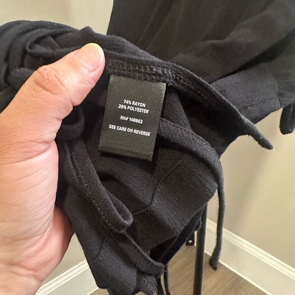 torrid Black Sleeveless Tank with Side Tie Detail - Picture 10 of 11